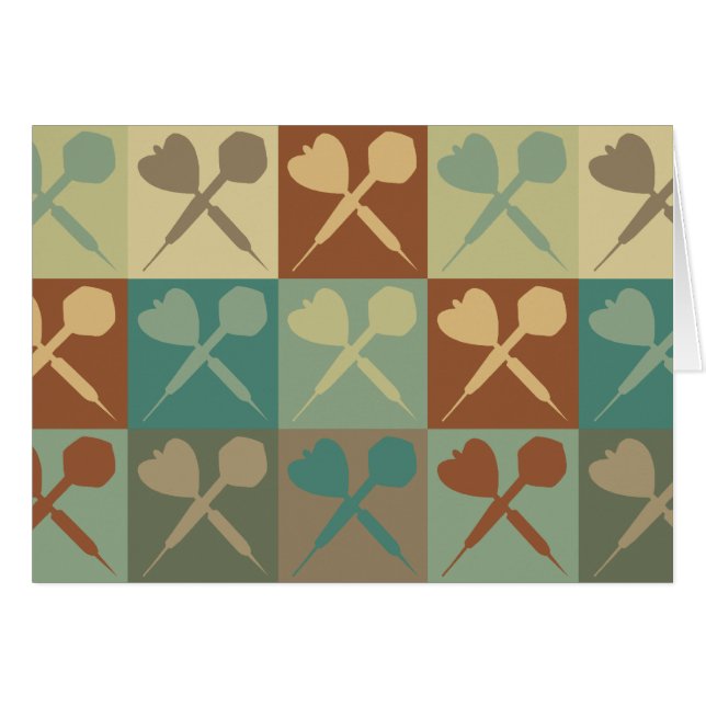 Darts Pop Art (Voorkant Horizontaal)