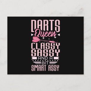 Darts Queen Briefkaart