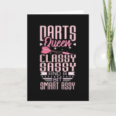 Darts Queen Kaart (Voorkant)