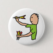 Darts Ronde Button 5,7 Cm (Voorkant)