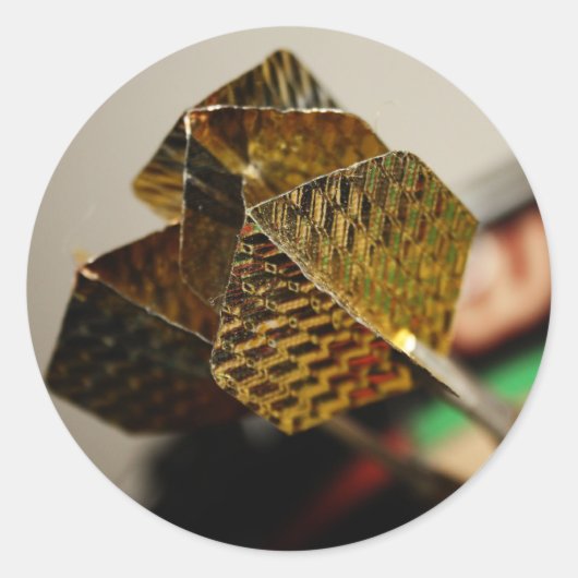 Darts Ronde Sticker (Voorkant)