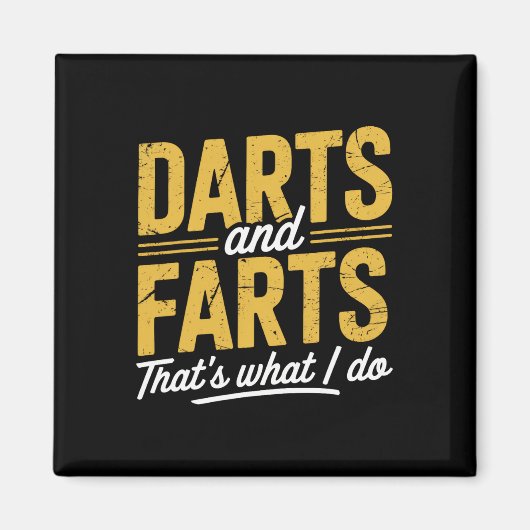 Darts Scheten Grappige Dart Gezegden Sarcasme Dart Magneet (Voorkant)