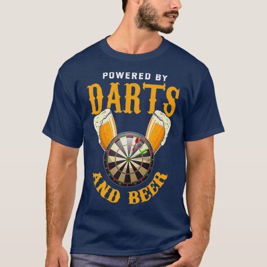 Darts Shirt Funny Beer Lover Quote Joke Darts (Voorkant)
