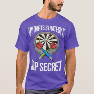 Darts Speler Mannen Darts Team Darts Pub Spelletje T-shirt