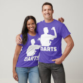 Darts speler Premium T-shirt (Unisex)