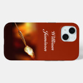Darts Sportaccent Flamende dart personaliseren Case-Mate iPhone Case (Achterkant (horizontaal))