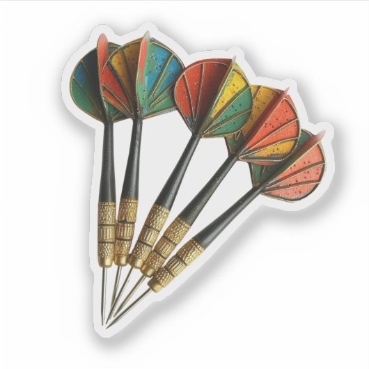 Darts Sticker (Voorkant)