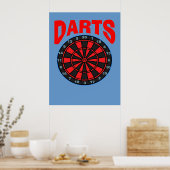 Darts Target Poster (Keuken)