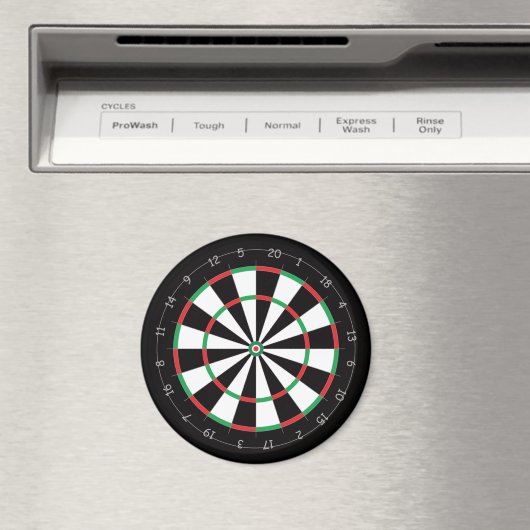 Darts Target voor de Nerd Geeks Magneet (Insitu (Vaatwasser))