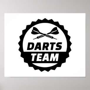 Darts-team Poster
