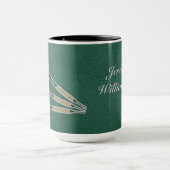 Darts Three darts on Custom background personalize Mok (Midden)