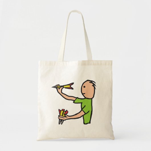 Darts Tote Bag (Voorkant)
