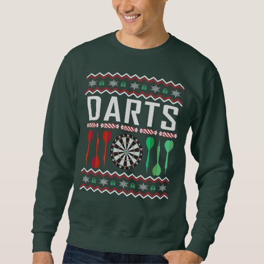 Darts Ugly KerstSweater Trui (Voorkant)