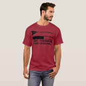 Darts vaardigheden laden T-shirt (Voorkant volledig)