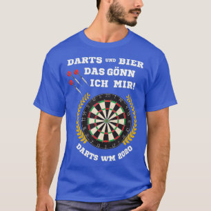 Darts Wereldkampioenschap 2020 Dartboard Darts T-shirt