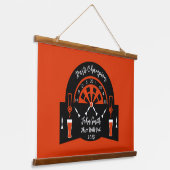 Darts Winnaar Prijs Hangend Wandkleed (Gebogen)