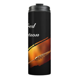 Darts - with Flaming Dart image - Personalize Thermosbeker
