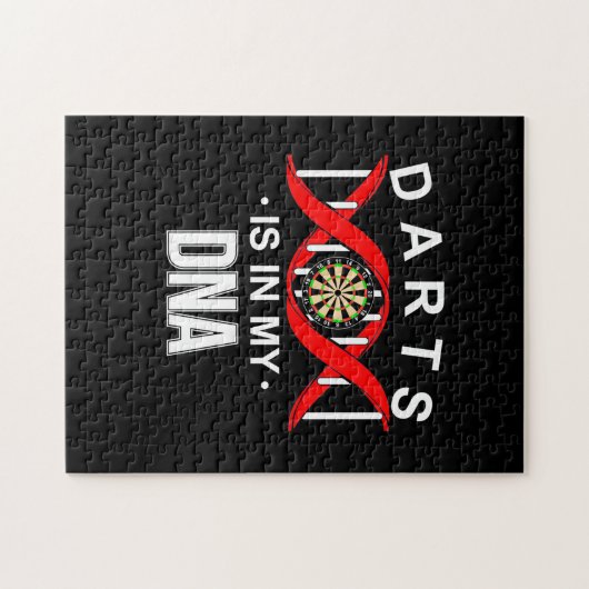 Darts zit in mijn DNA Legpuzzel (Horizontaal)