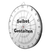 Dartscheibe Selbst Gestalten - Vorlage Dartbord (Voorkant Rechts)