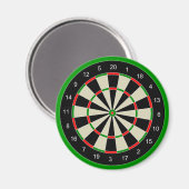 Darttarget_Vector_Clipart DARTS DARTBOARD TARGET Magneet (Voorkant / Achterkant)