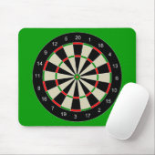 Darttarget_Vector_Clipart DARTS DARTBOARD TARGET Muismat (Met muis)