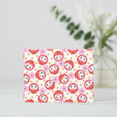 Daruma Briefkaart (Staand voorkant)