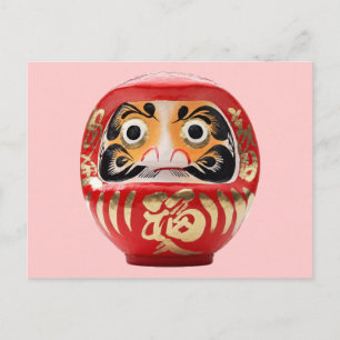 Daruma doll briefkaart