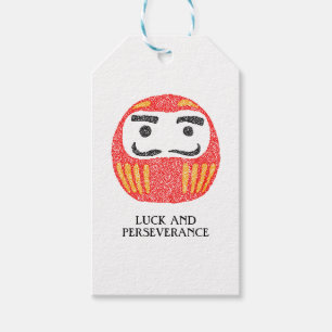 Daruma Doll Cadeaulabel