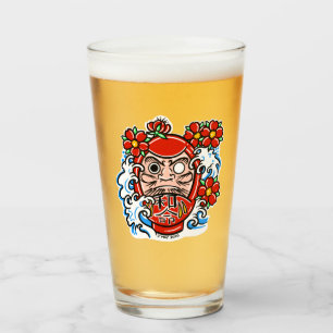 DARUMA DOLL Craft Beer Pint Glass Glas
