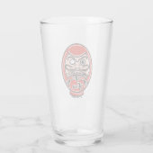 Daruma Doll Craft Beer Pint Glass Glas (Achterkant)