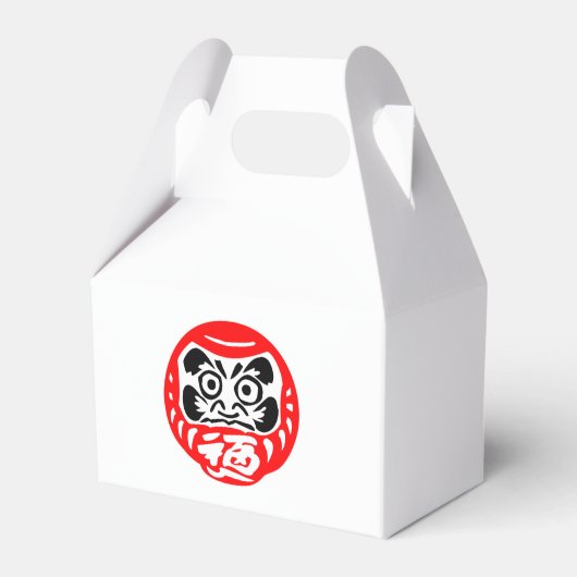 Daruma doll Favor Boxes Bedankdoosjes (Voorkant Zijde)