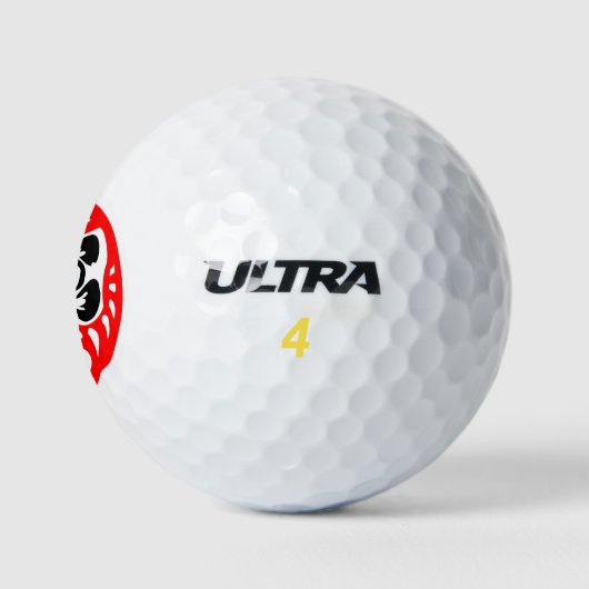 Daruma doll golfballen (Logo)