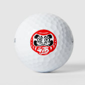 Daruma doll golfballen (Voorkant)
