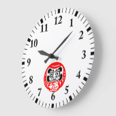 Daruma doll grote klok (Hoek)