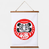 Daruma doll hangend wandkleed (Voorkant)