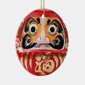 Daruma doll keramisch ornament (Rechts)