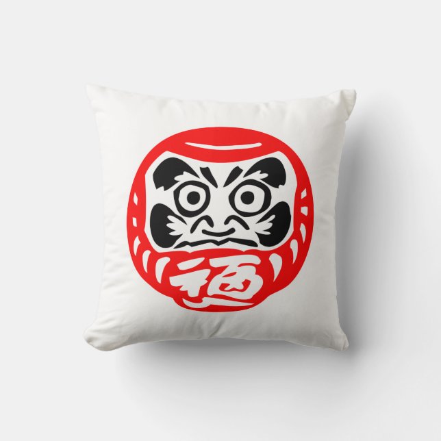 Daruma doll kussen (Voorkant)