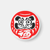 Daruma doll Magnets Magneet (Voorkant)