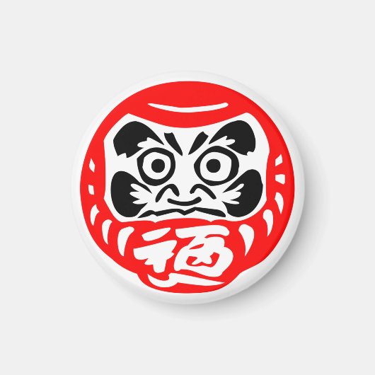 Daruma doll Magnets Magneet (Voorkant)