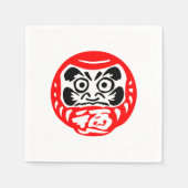 Daruma doll servet (Voorkant)