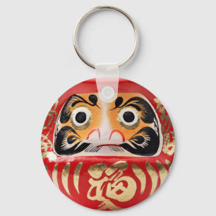 Daruma doll sleutelhanger