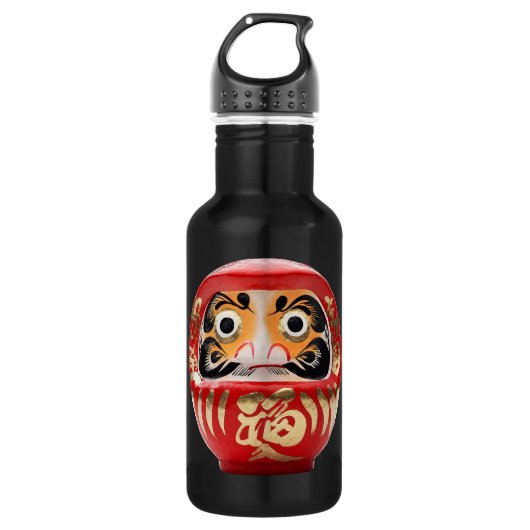 Daruma doll waterfles  (Voorkant)