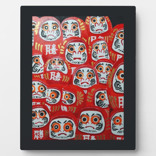 Daruma Dolls Painting by Alfred Fox Fotoplaat (Voorkant)