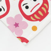 Daruma Fleece Deken (Hoek)
