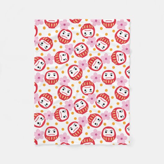 Daruma Fleece Deken (Voorkant)