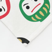 Daruma Fleece Deken (Hoek)