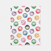 Daruma Fleece Deken (Voorkant)