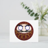 Daruma I Briefkaart (Staand voorkant)