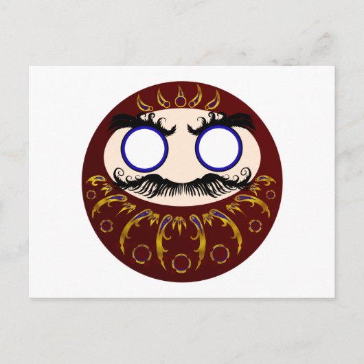 Daruma I Briefkaart (Voorkant)