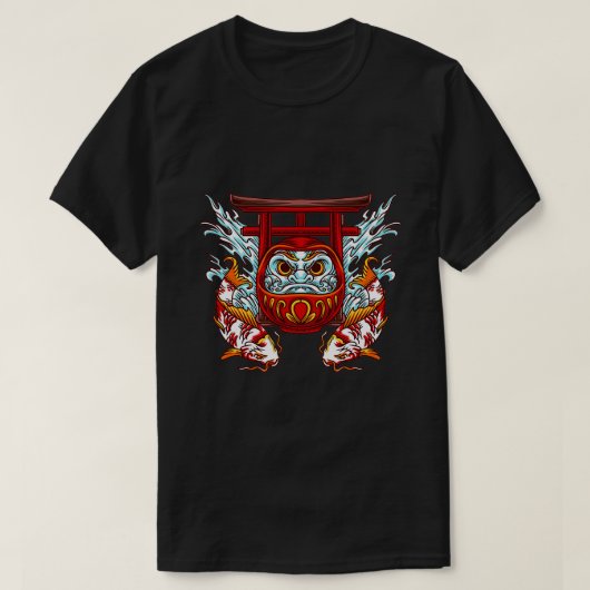 Daruma Koi T-shirt (Design voorkant)